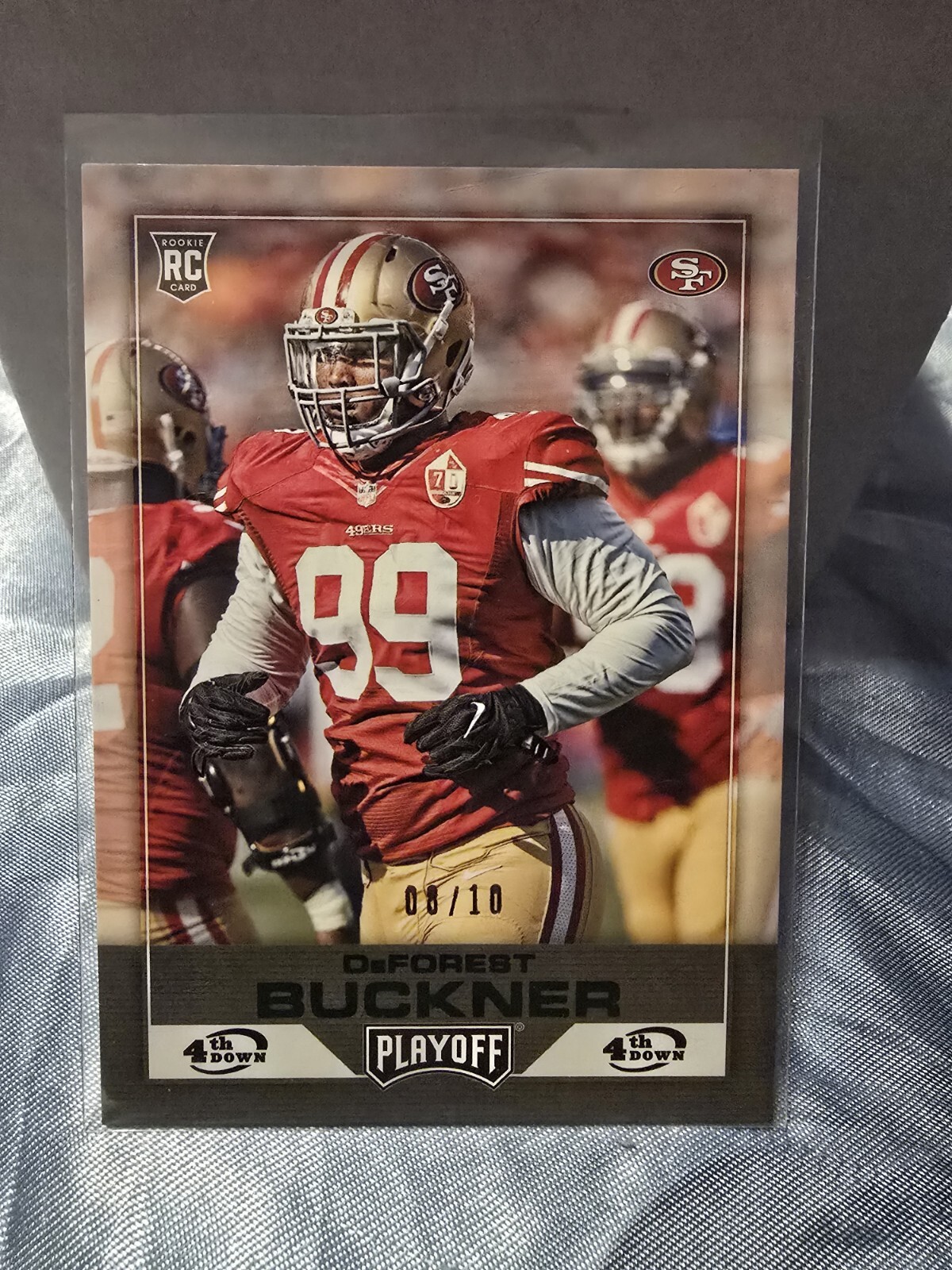 2016 Panini Playoff - Rookies #207 DeForest Buckner (RC) 08/10