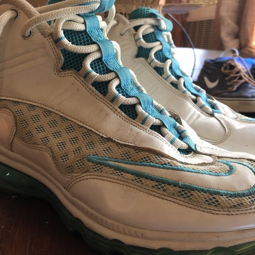 Size 10 Nike Air Max Chlorine Blue ken Griffey jr home run derby 🔥🔥🔥🔥