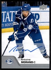 2021-22 UD AHL auto Antoine Morand #149