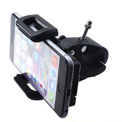 Handlebar Bicycle Mount Holder Bike Cradle Dock Swivel Heavy for Smart Phones
