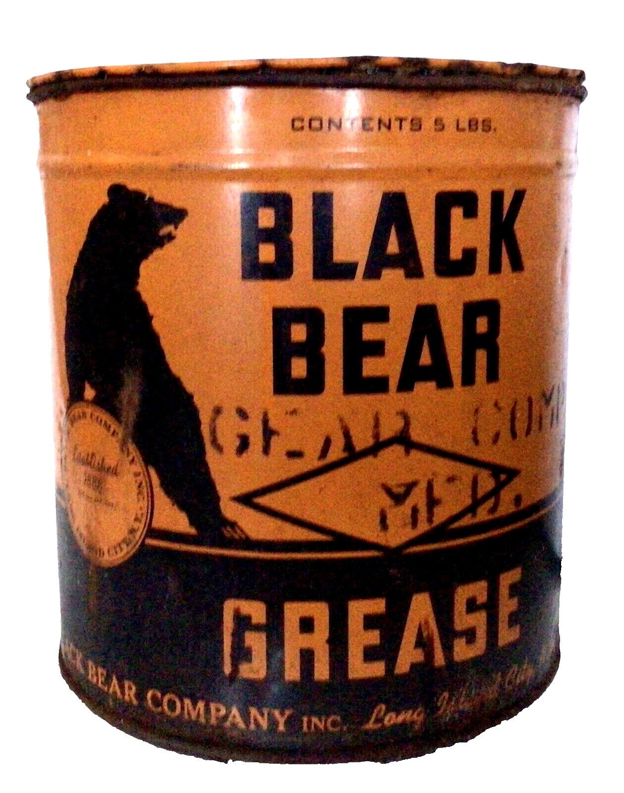Vintage Grease Can | eBay