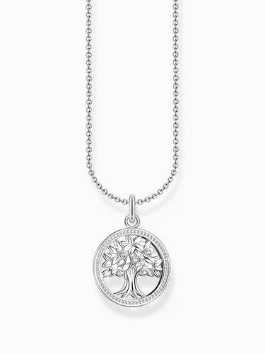 Thomas Sabo KE2214-051-14-L45V Collana in argento con ciondolo "Albero dell'A... - Foto 1 di 3