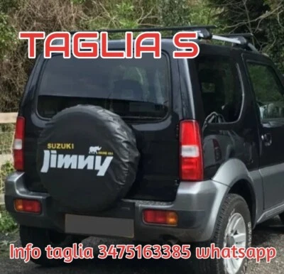 Housse de roue d'escorte NEUVE TOUT-TERRAIN SUZUKI JIMNY taille S 195/80R 15 4X4 - Photo 1/4