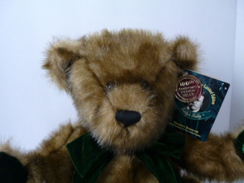 Oso de peluche edición limitada, 100 aniversario, Theodore Roosevelt, 1902-2002 DanDee - Imagen 2 de 7