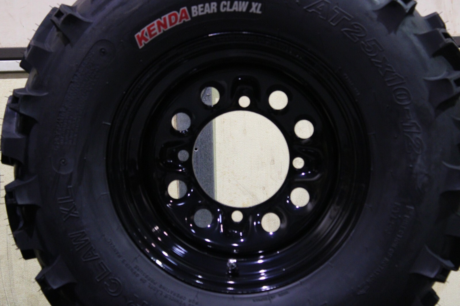 POLARIS SPORTSMAN 400 25" XL BEAR CLAW ATV TIRE QB BLACK ATV WHEEL