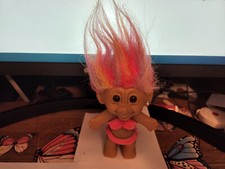 Troll Doll With Pink Two Piece Bikini