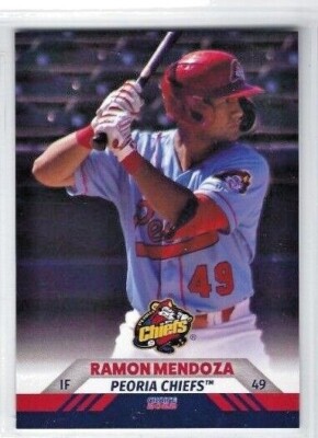 2022 Peoria Chiefs (Class A-St. Louis Cardinals) Ramon Mendoza