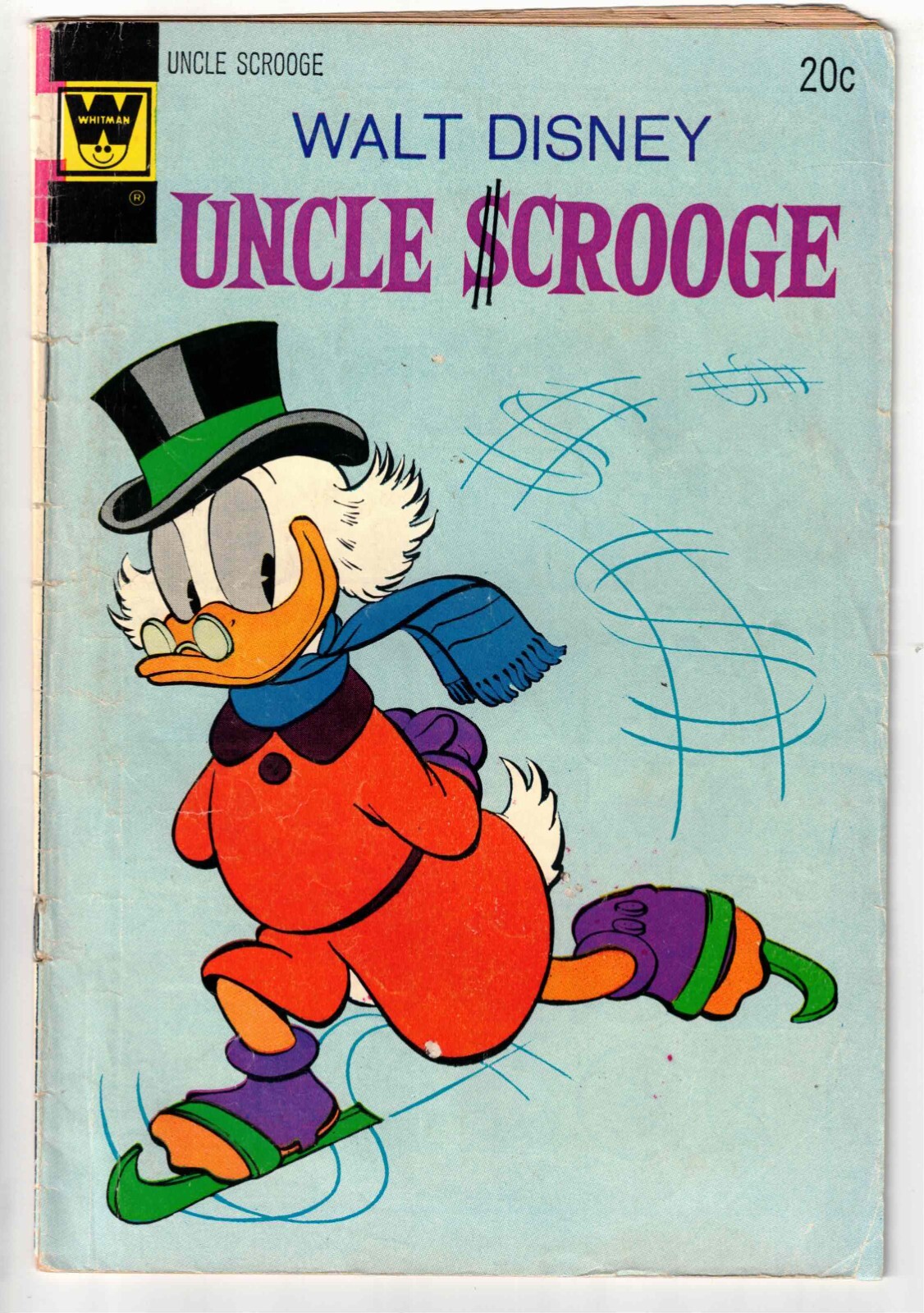 Walt Disney's Uncle Scrooge #111 1974 Barks Art Whitman Bronze Age!