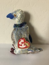 Ty Beanie Baby Buzzy The buzzard 2000 with Hologram on Tush tag