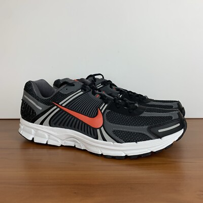 Nike Zoom Vomero 5 Sneakers Black Picante Red Iron Grey FB9149-001 Men's Size 15