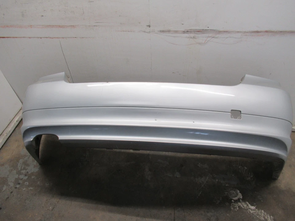 09-11 BMW E90 328i 3 SERIES REAR BUMPER COVER SILVER OEM - Image 4 of 4