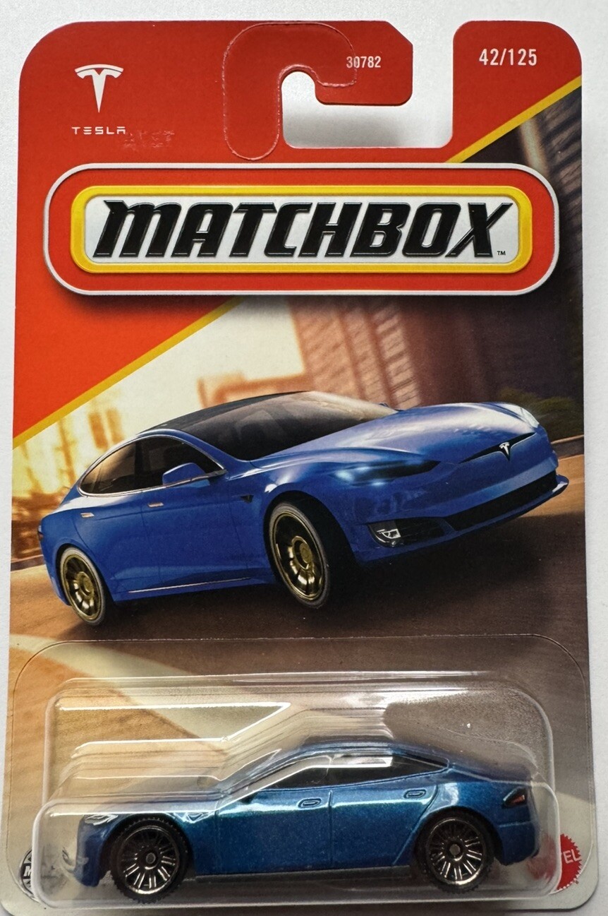 Matchbox 2025 Tesla Model S 42/125