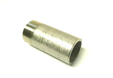 Nipple NPT Thread One End 1-1/2" x 4" Long S-40 304 Stainless Steel