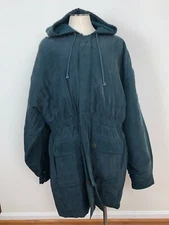 NWOT Woman Mark Alexander 100% Silk Coat Size XL