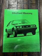 1984 Ford Mustang Catalog