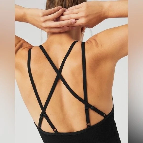 alo-yoga seamless cable knit one piece 