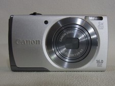 Canon PowerShot A3500 IS,5x,3in,16MP,Wi-fi,Silver Excellent fromJAPAN Canon USED