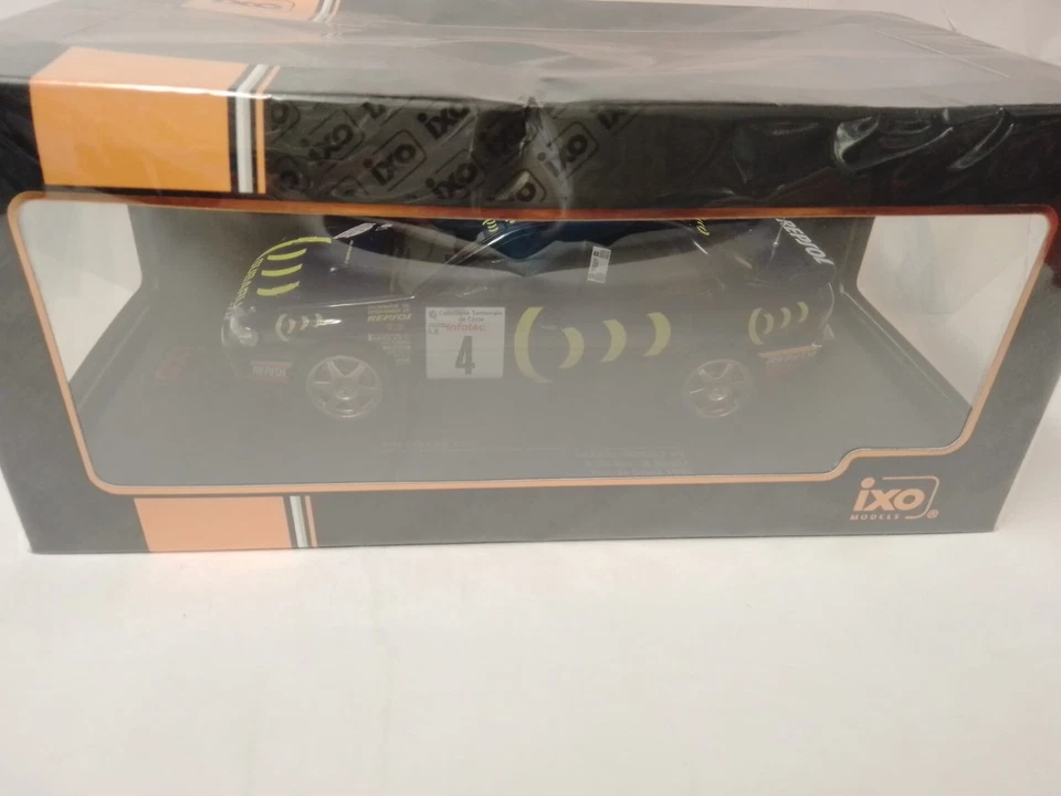 IXO Subaru Impreza 555 #4 McRae Rally Tour de Corse 1995 1/24 24RAL028B.22 - Immagine 2 di 3