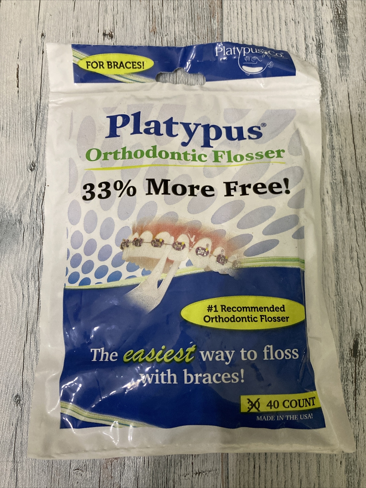 Platypus Orthodontic Flossers for Braces Ortho Picks 40 Count eBay