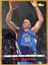 1994 Classic Basketball Draft Pick Preview BP1 Eric Montross 1 of 17,992 UNC