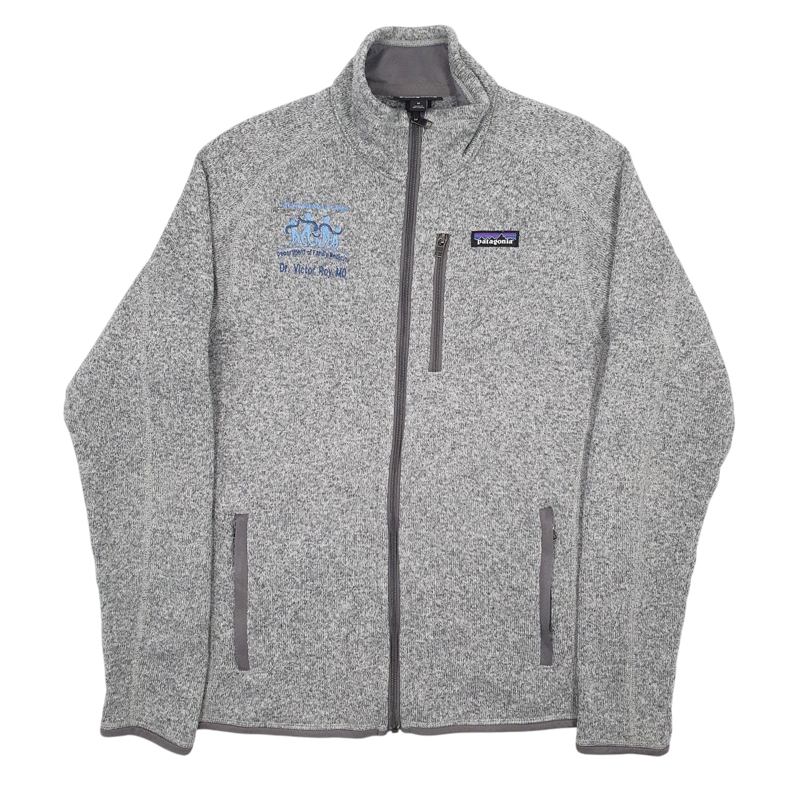 PATAGONIA Full Zip Polyester Fleece Jumper Mens M
