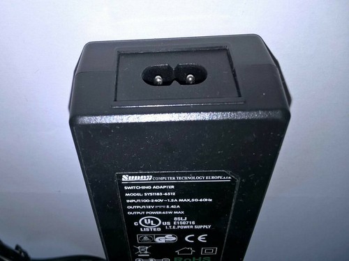 Dc 12V 5.42A 5.5 / 2,5 MM Zasilacz Adapter 8" Styl Pin - Zdjęcie 5 z 5