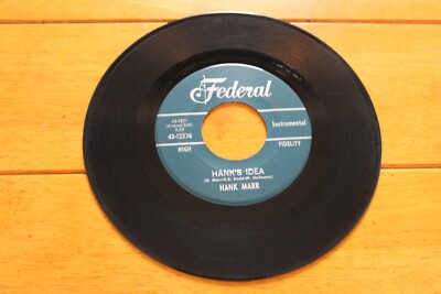 HANK MARR MIDNIGHT MOON 45RPM 7'' JUKEBOX RECORD G+ FEDERAL