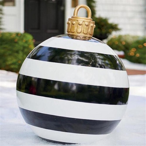 2022 New 60cm Christmas Gift Inflatable Ball Xmas tree Home Decoration Outdoor - Picture 5 of 6