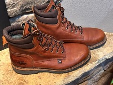 Thorogood 814-4549 Mens Leather Work Boots SZ 15 Ex Cond