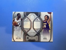 2009 UD SP COMBO MATERIALS WALLACE GASOL 213/499
