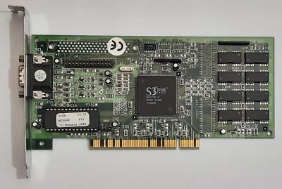 SPEA Mirage P32 PCI Graphics Card (S3 Trio32, 86C732-P, 1MB, Retro, 1995)