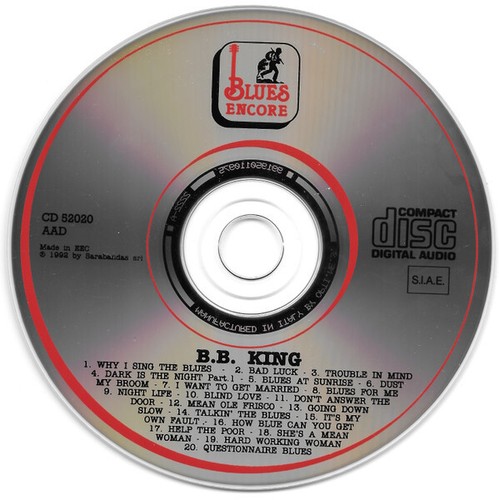 B.B. King – Why I Sing The Blues CD AS NEW - Bild 3 von 3