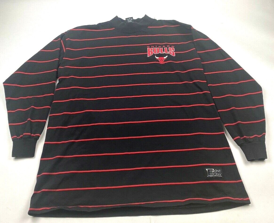 FILA Camicia manica lunga Front Row Salem Sportswear Chicago Bulls anni 90 taglia large