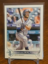 2022 Topps Update Series Donovan Walton Base US242 Seattle Mariners