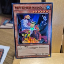 Yu-Gi-Oh Aquaschauspielerin Knochenzüngler 1. Auflage Super Rare DRL2-DE041