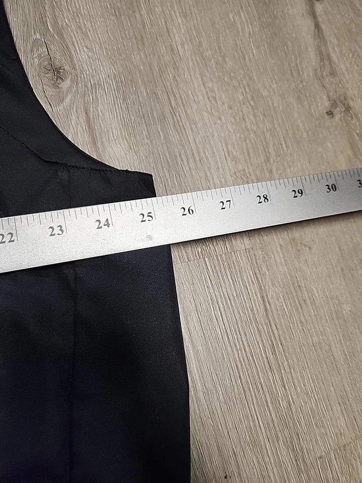 PGA Senior Tour Championship Gaillardia Logo Golf Negro Windshirt Chaleco Para Hombres XL Foto 2 de 4