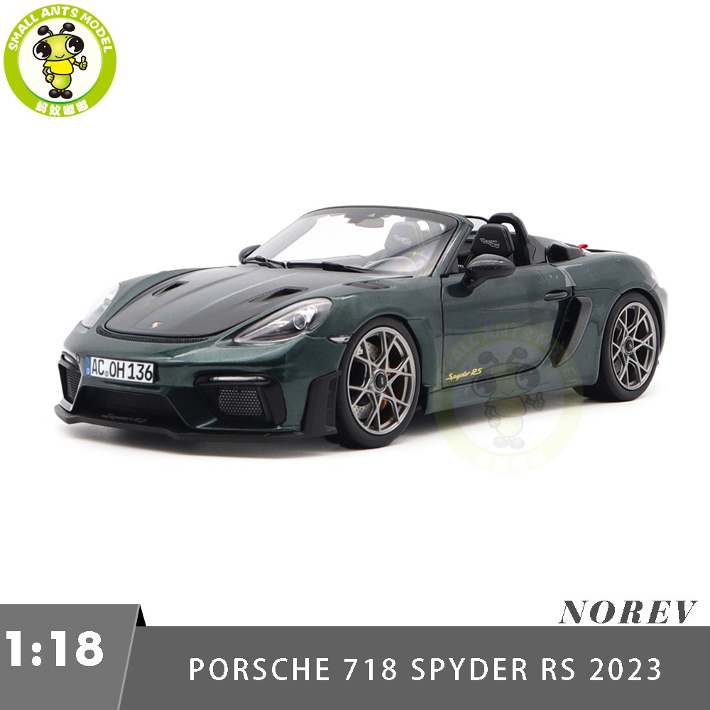 1/18 Porsche 718 Spyder RS 2023 Weissach Pack Norev 187272 Diecast