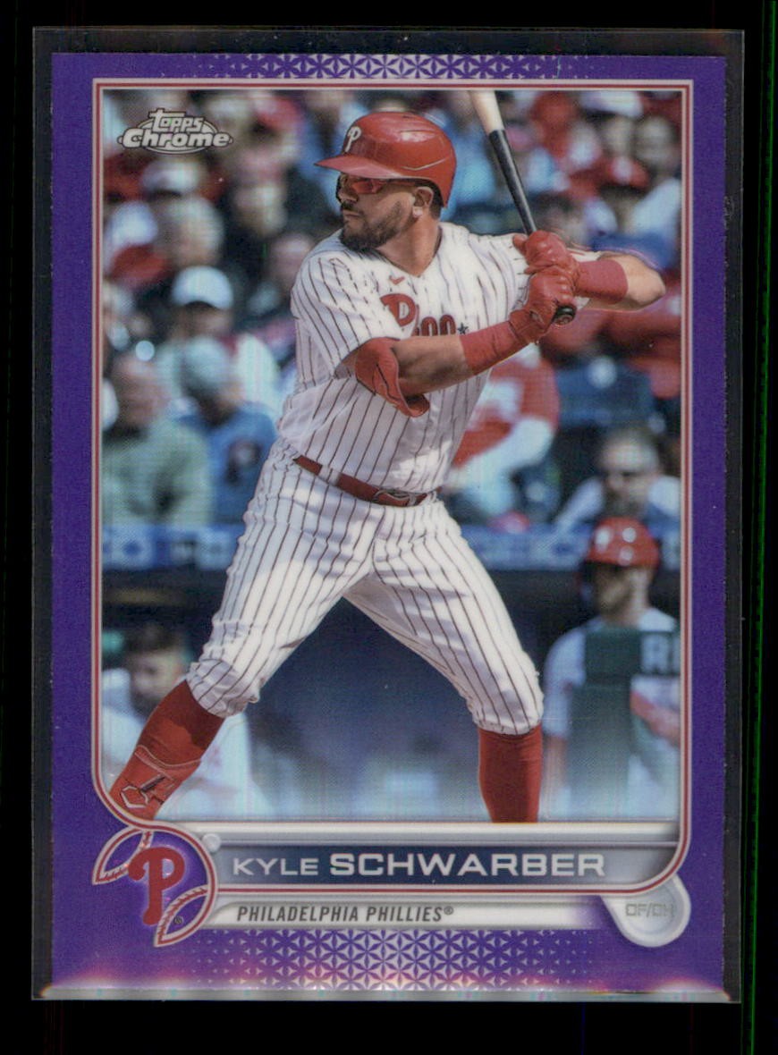 2022 Topps Update #US88 Kyle Schwarber Purple