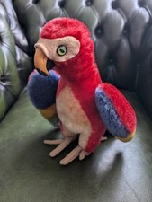 Steiff Parrot Lora Vintage 60s Stuffed Animal Retro Plush Toy Mohair 50s C4