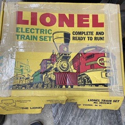 LIONEL No.1631WS Steam Locomotive Train Set tested Working ￼