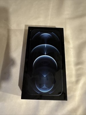 iphone 12 Pro Max EMPTY BOX Graphite 128GB ( Box Only ) W/ Case