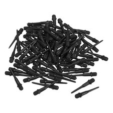 Plastic Dart Tips, 30pcs 2BA Soft Thread Dart Tips, Black