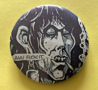 Sex Pistols? Buzzcocks? Not sure… Vintage 1970s Pin Badge Punk New Wave
