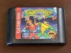 Sega Genesis Game Only Battletoads/Double Dragon Tested