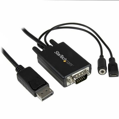 StarTech.com DP2VGAAMM2M 1.8M DP TO VGA CABLE WITH ~E~