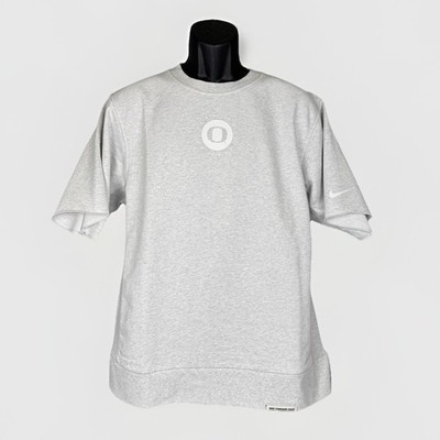Oregon Ducks Standard Issue Nike Dri-FIT Oversized Men s Cutoff Crew-Neck Top S