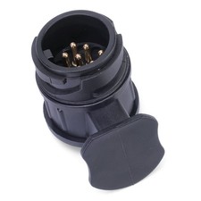 Adapter Anh&auml;ngerkupplung Kurzadapter 13 auf 7 Polig PKW Anh&auml;ngerstecker Auto Pkw