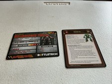 Cartes Catalyst Game Labs Alpha Strike Mech et Pilot #7