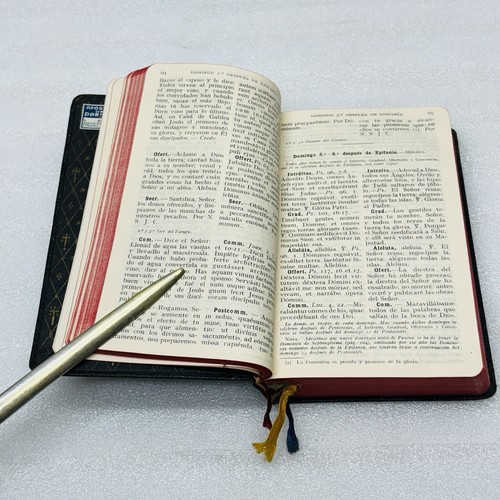 VTG‼ Misal Completo 1952 Latino-Español P. Sanchez Ruiz Madrid w/ Case • VGUC‼ - Picture 14 of 18