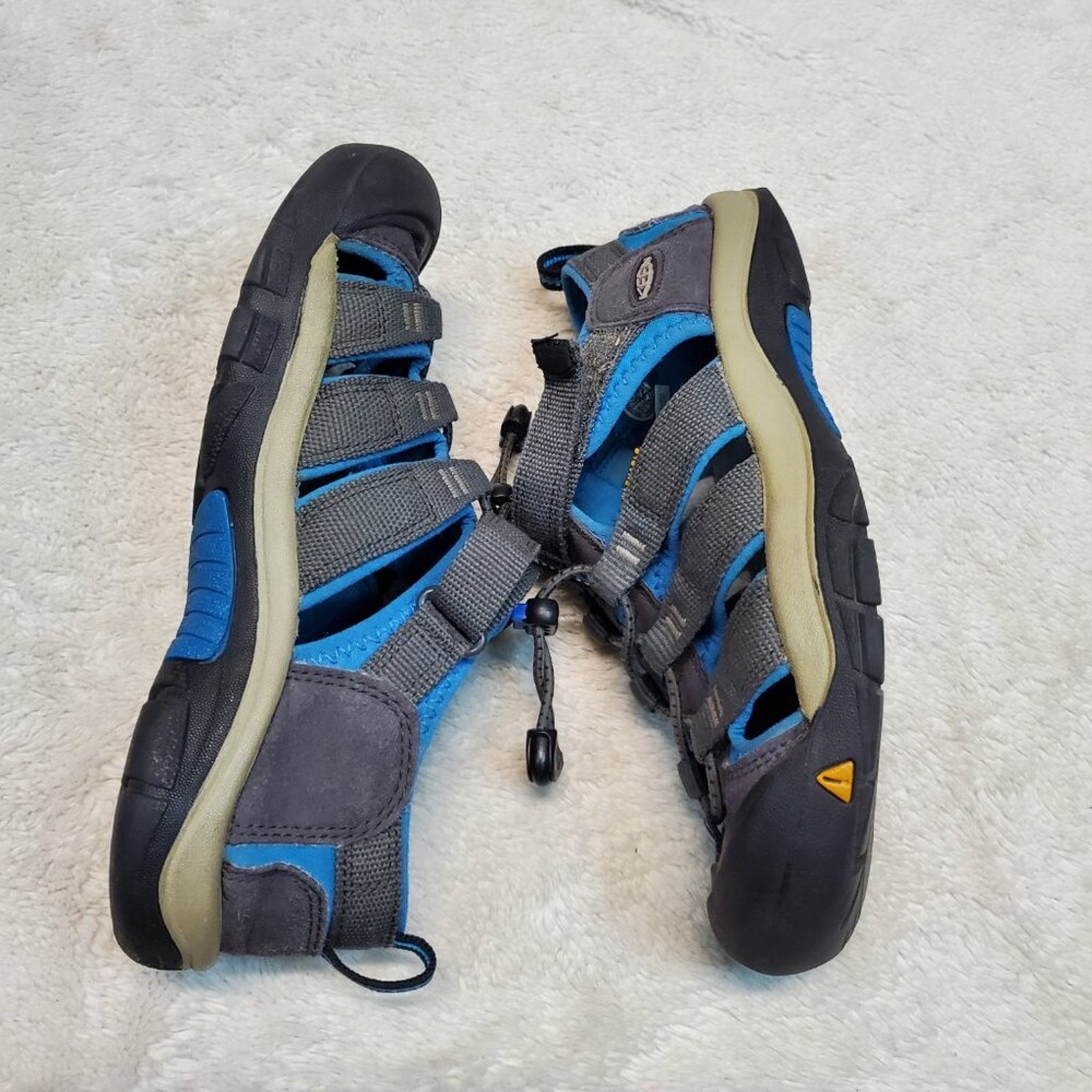 Scarpa sandalo Keen Youth Newport H2 outdoor grigio blu slip on acqua casual ragazzo 4